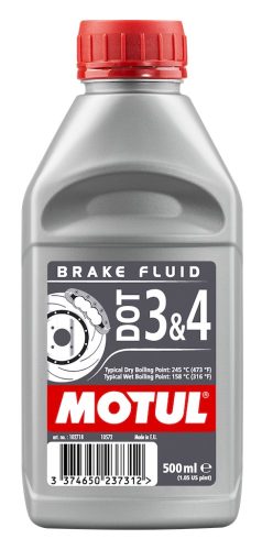 MOTUL DOT 3 & DOT 4 Brake Fluid  0,5l